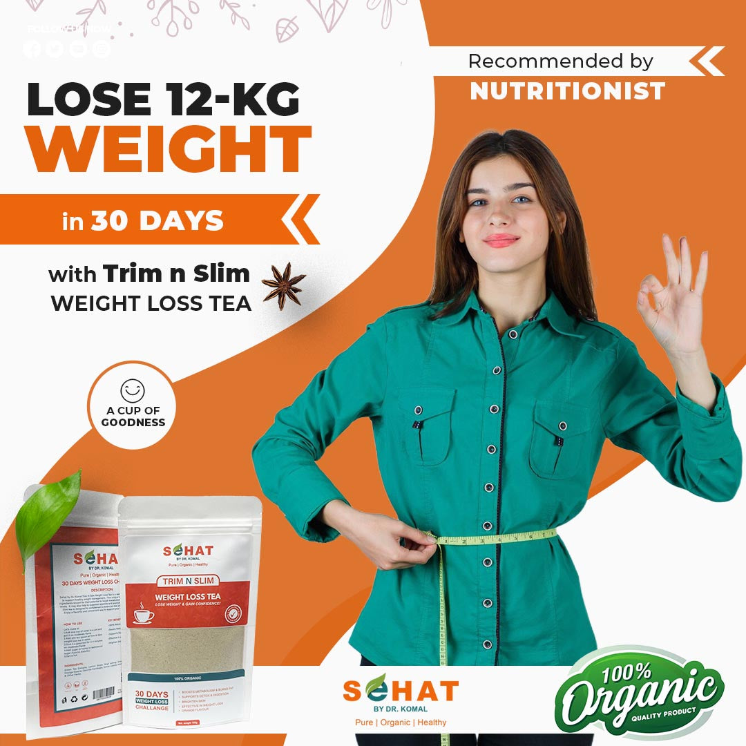 Trim N Slim (Weight Loss Tea) | 30 Days Weight Loss Challenge